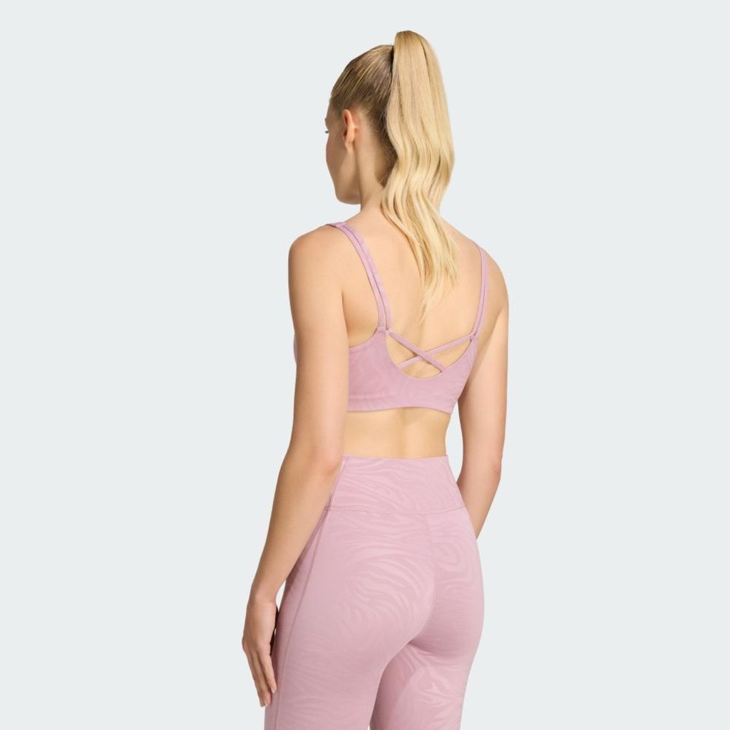 Imagem 3 do produto Top Esportivo Estampado Suporte Leve All Me Essentials adidas Feminino