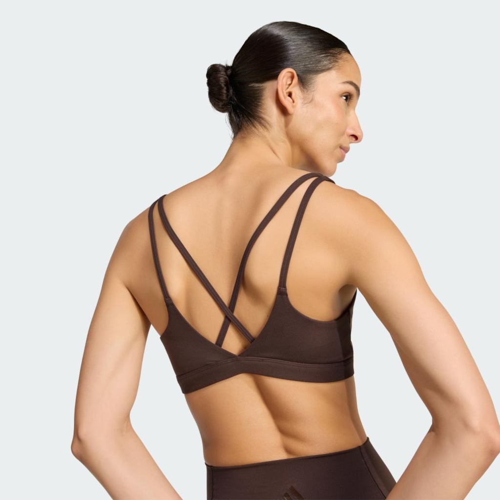 Imagem 5 do produto TOP ESPORTIVO DE SUPORTE MÉDIO ALL ME ESSENTIALS adidas Feminino