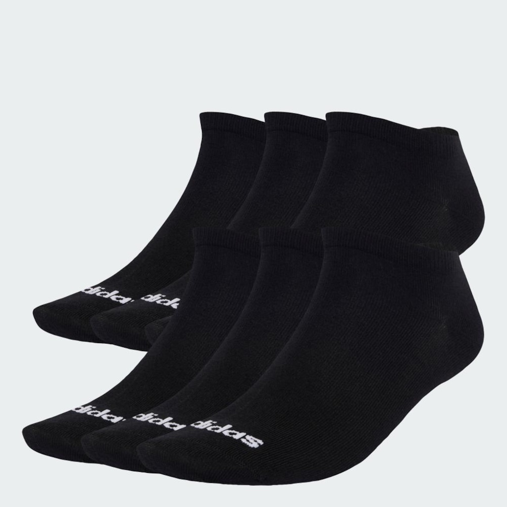 Imagem 2 do produto 6 Pares de Meias Finas Linear Ballerina adidas Unissex