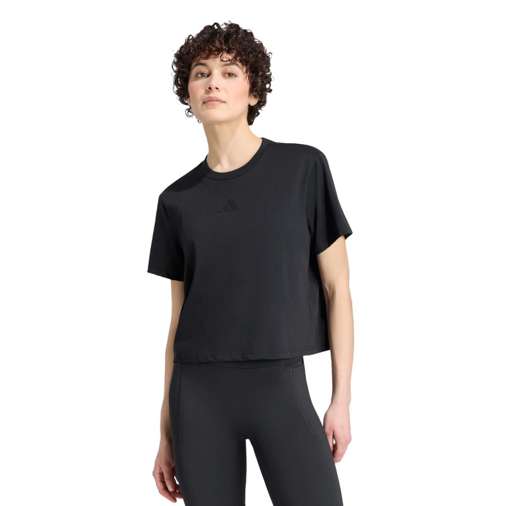 Camiseta Treino Estampada Climacool adidas Feminino