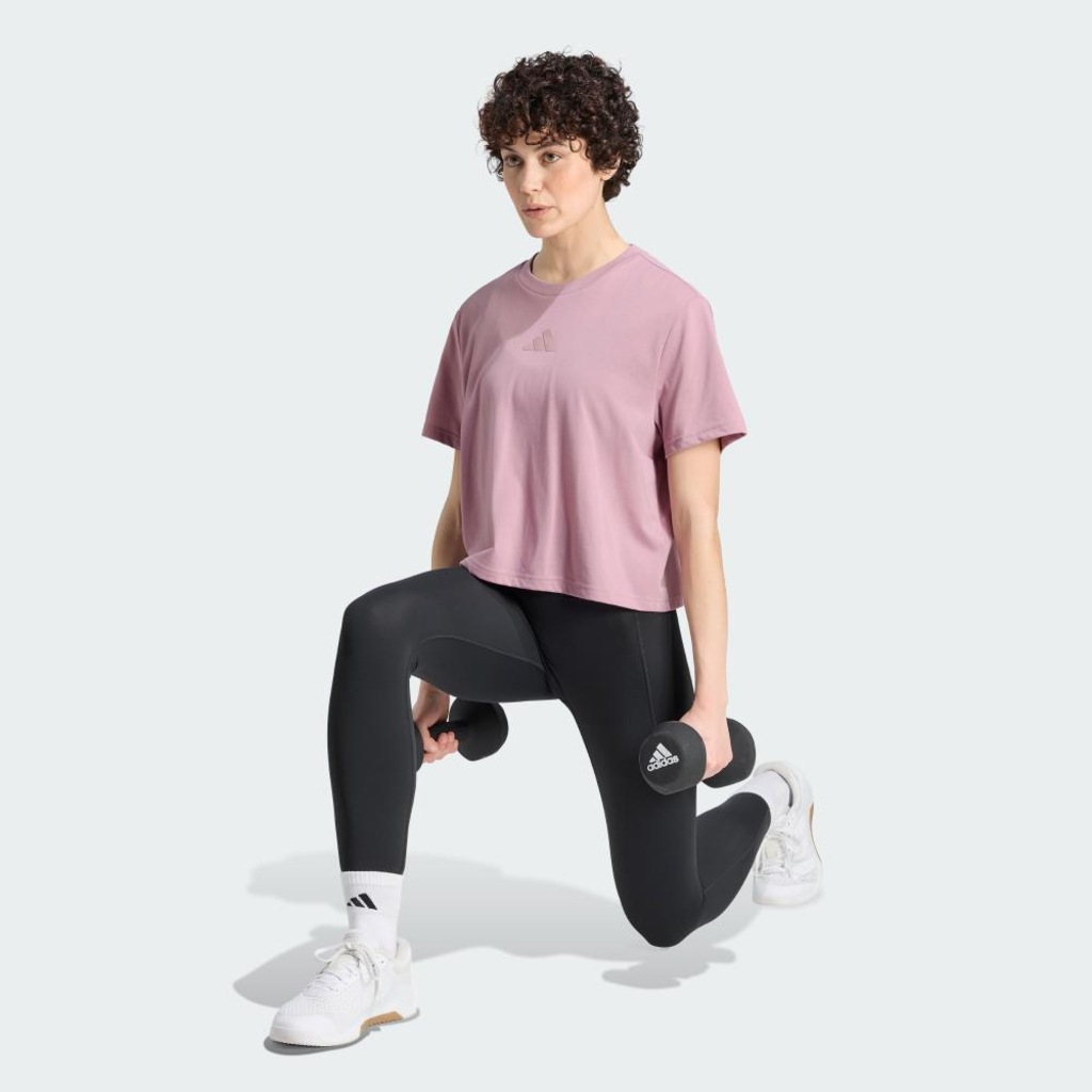 Imagem 4 do produto Camiseta Treino Estampada Climacool adidas Feminino