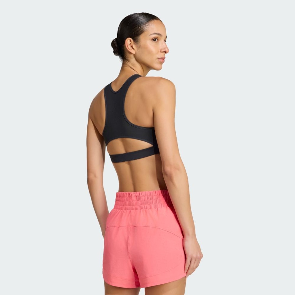 Imagem 3 do produto Top Fitness com Suporte Médio Adidas Tech Intensity Feminino