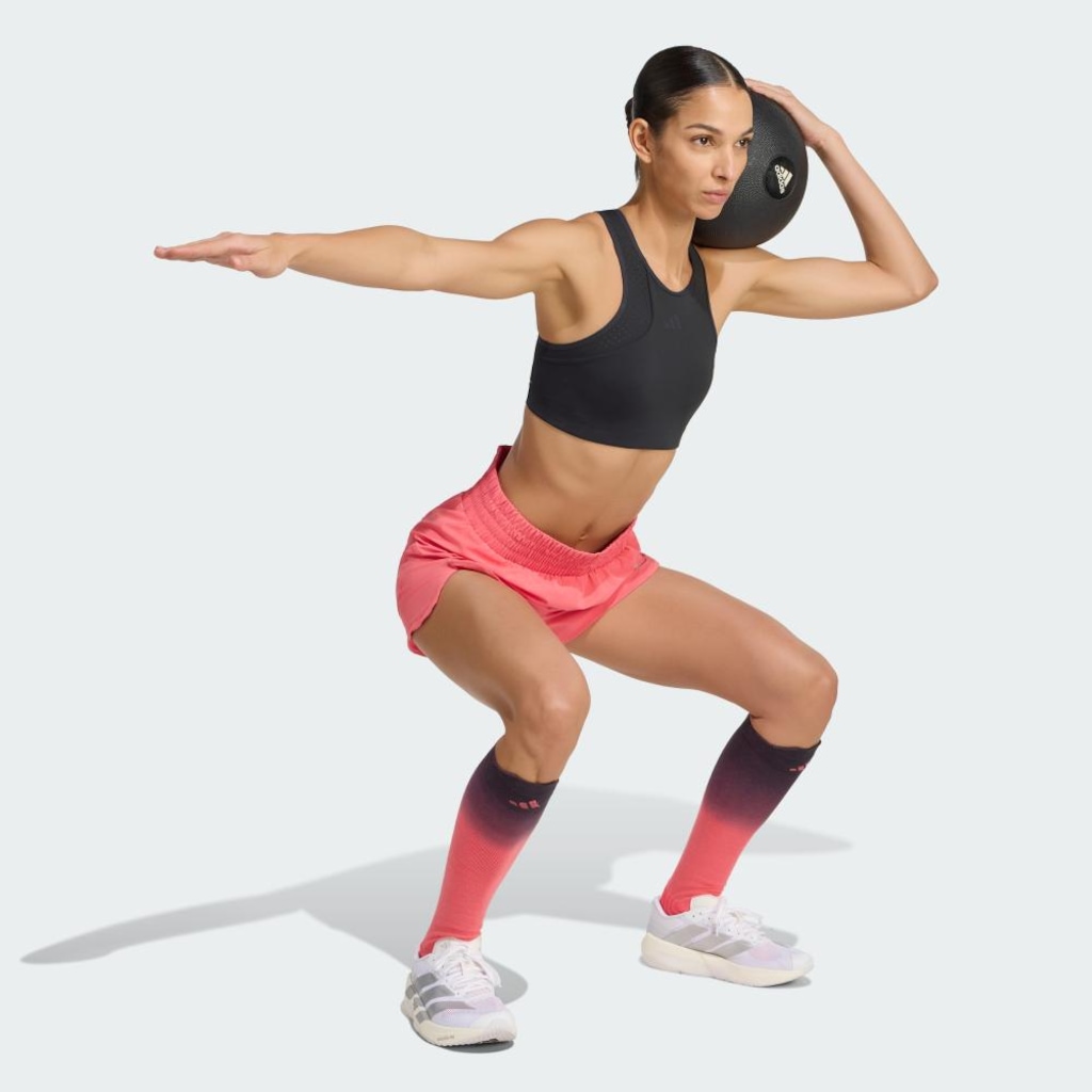 Imagem 4 do produto Top Fitness com Suporte Médio Adidas Tech Intensity Feminino