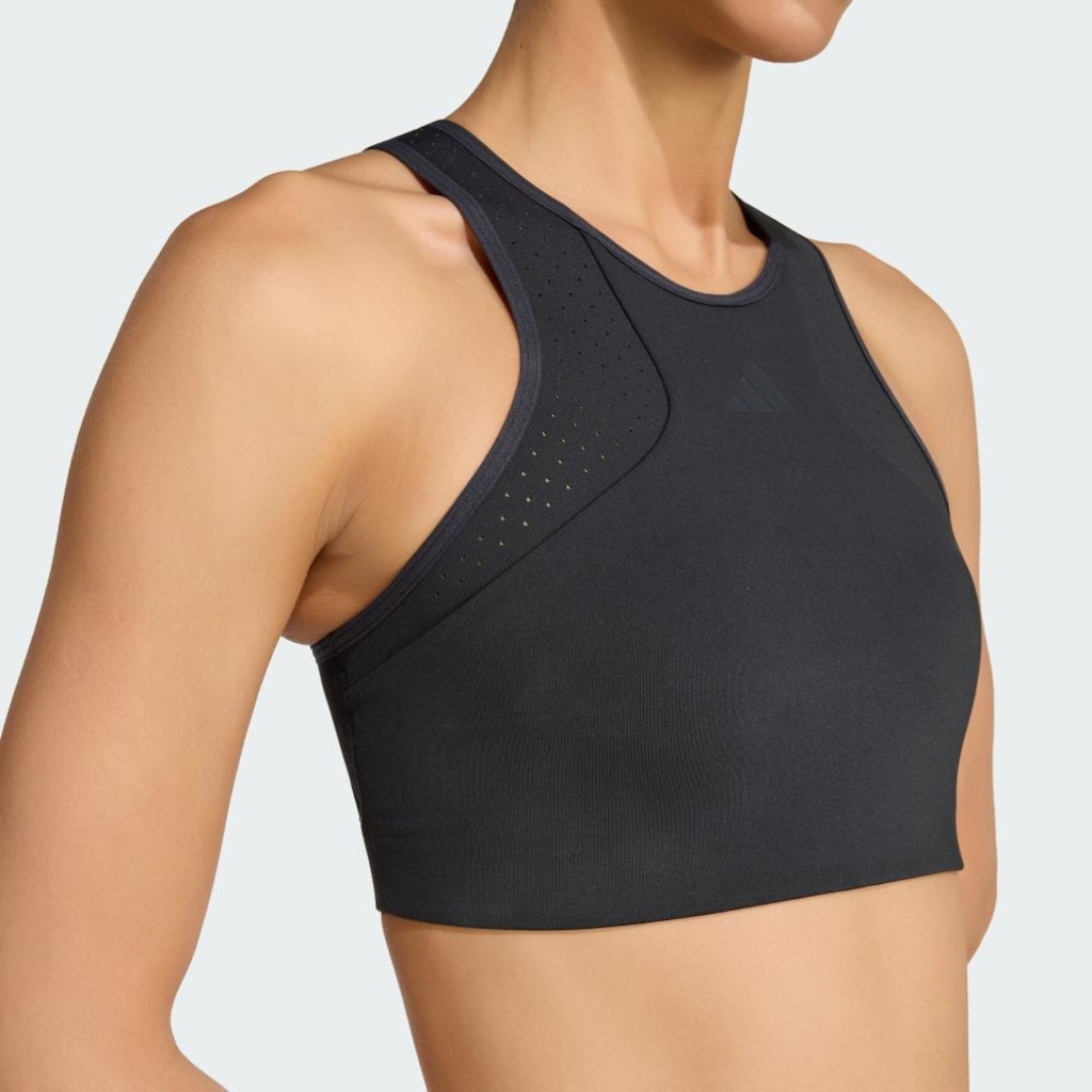Imagem 5 do produto Top Fitness com Suporte Médio Adidas Tech Intensity Feminino