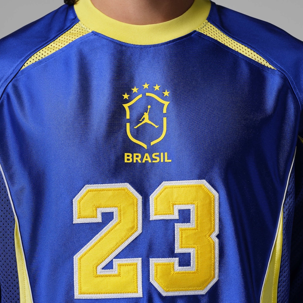 Imagem 4 do produto Camiseta Brasil Jordan Manga Longa Goalie Masculina