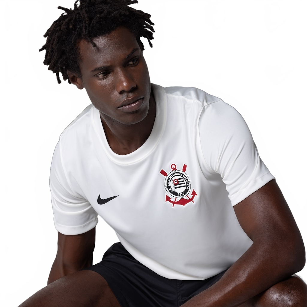 Camisa Corinthians I 26/27 Fã Nike Masculina