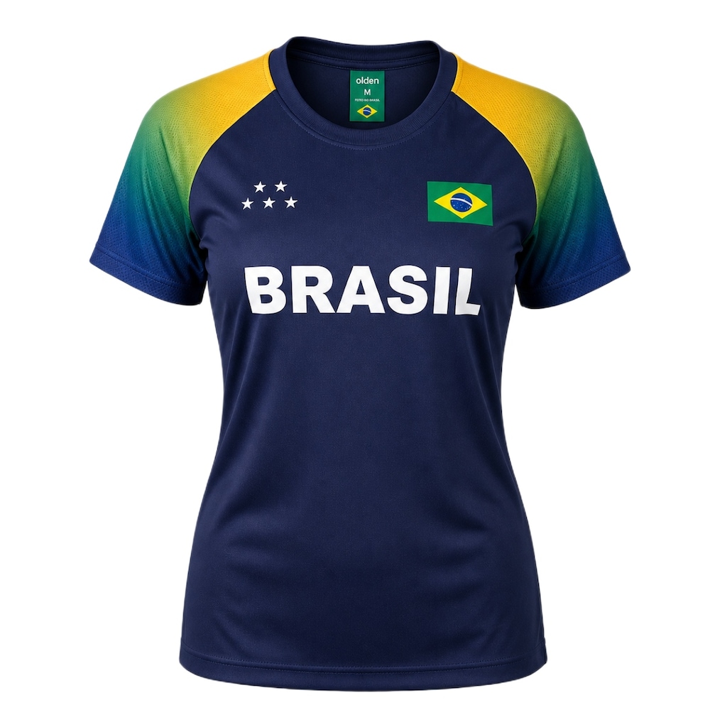 Camisa do Brasil Amazônica Braziline - Feminina