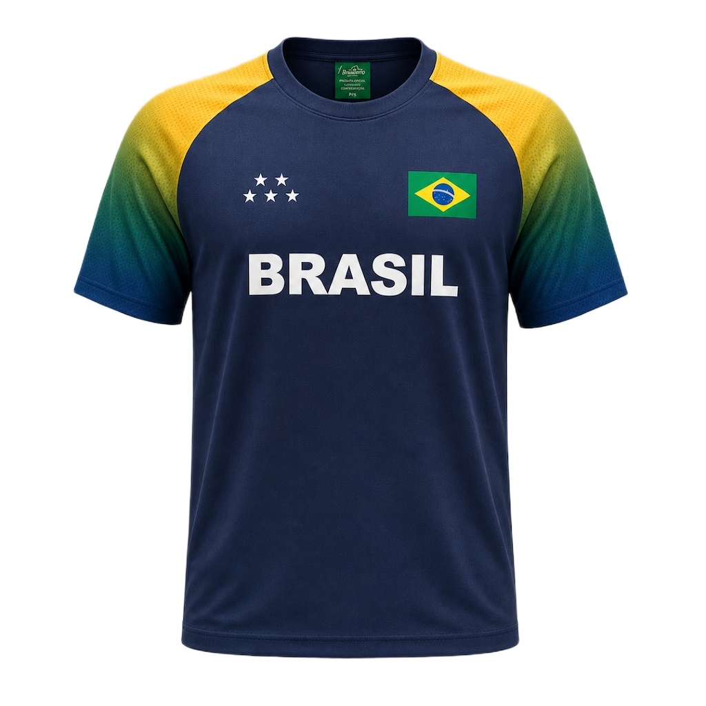 Camisa do Brasil Amazônica Braziline - Masculina