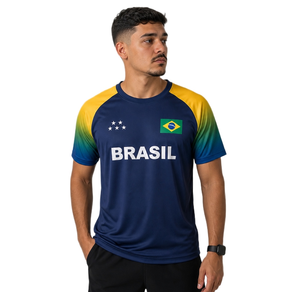 Imagem 2 do produto Camisa do Brasil Amazônica Braziline - Masculina