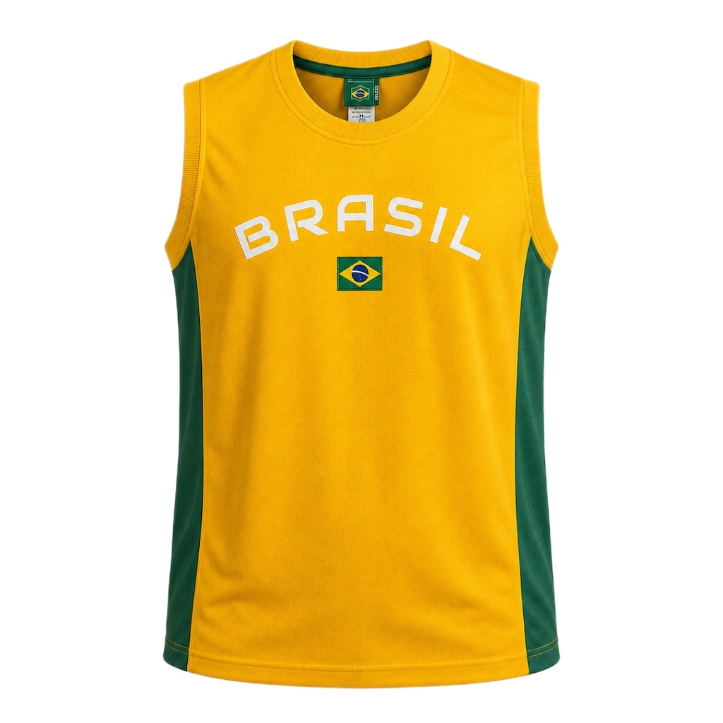 Camiseta Regata do Brasil Brisa Braziline - Masculina