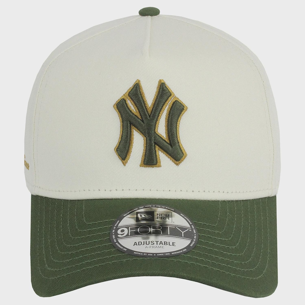 Boné Masculino New Era 9Forty New York Yankees Importado - Aba Curva