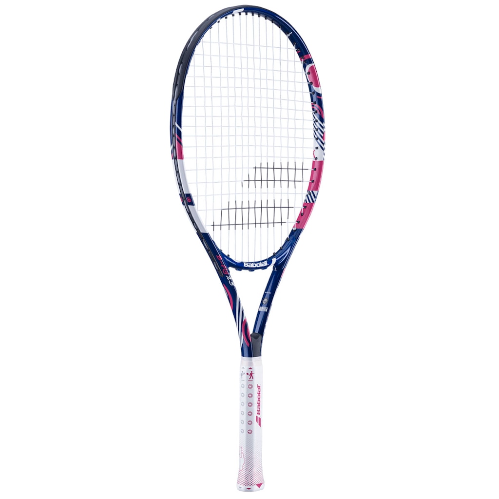 Raquete Tênis Babolat B Fly 25 Infantil Azul/Rosa L0