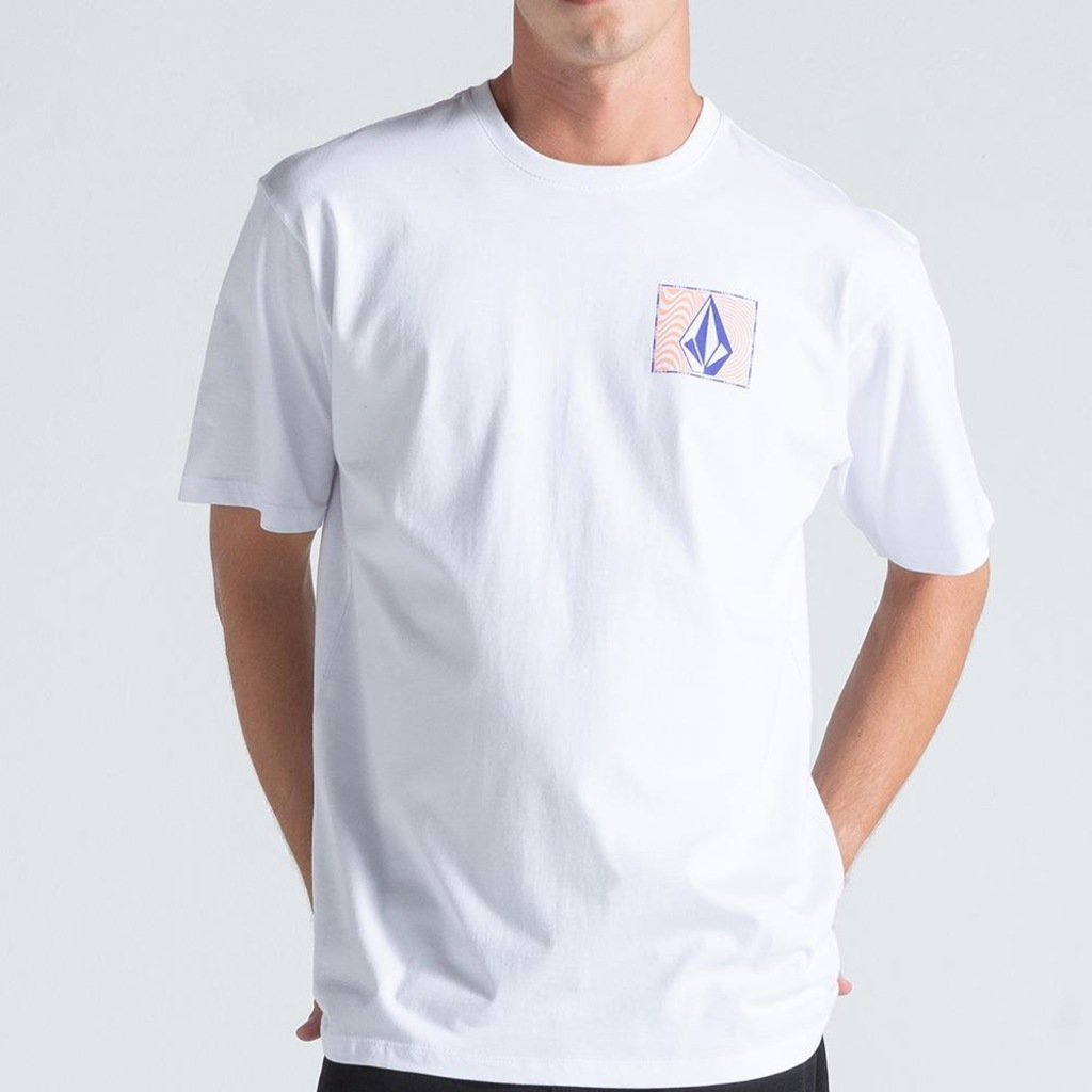 Camiseta Volcom Wavy Train WT26 Masculina