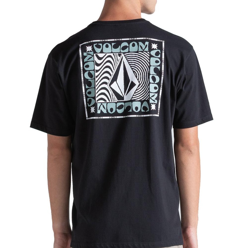 Imagem 2 do produto Camiseta Volcom Wavy Train WT26 Masculina