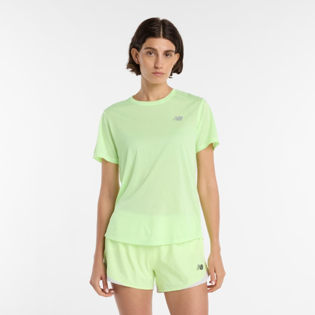 Camiseta New Balance Athletics Run Feminina