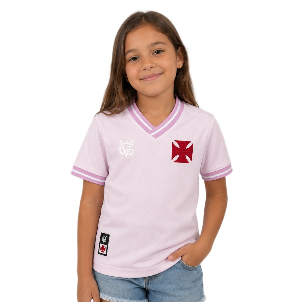 Imagem 3 do produto Camisa do Vasco da Gama VG Cruz De Malta - Infantil