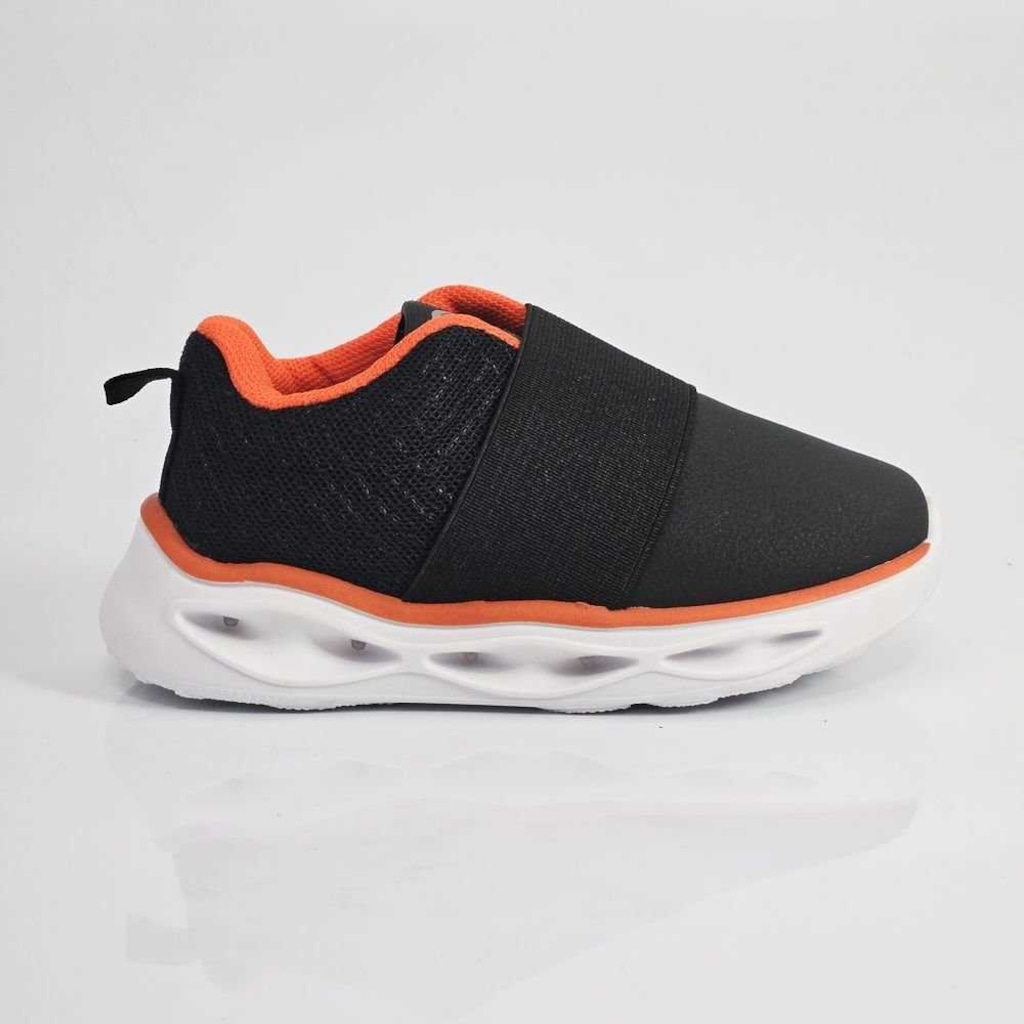 Tênis Menino Molekinho Slip on LED