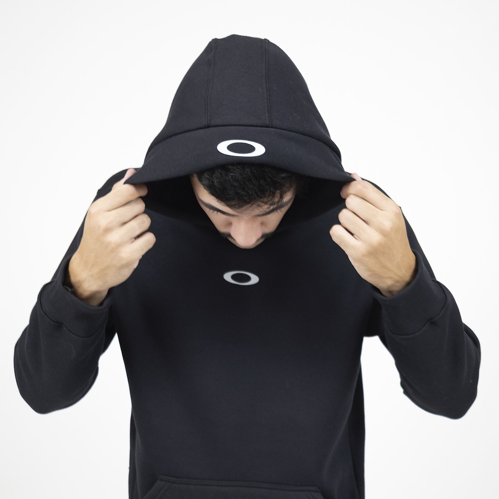 Imagem 4 do produto Moletom Masculino Oakley Double Ellipse Hoodie Blackout
