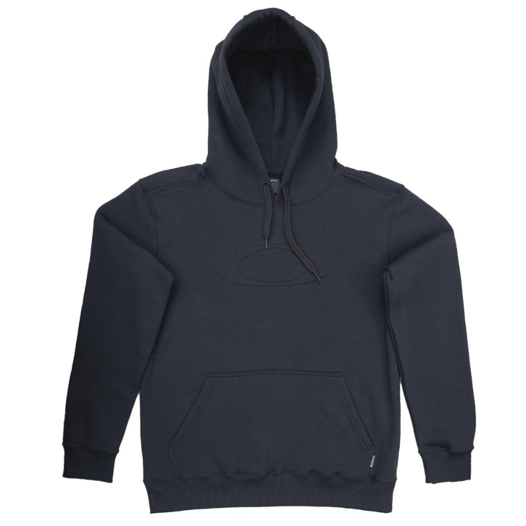 Moletom Oakley Big O 3D Logo Hoodie Blackout - Masculino