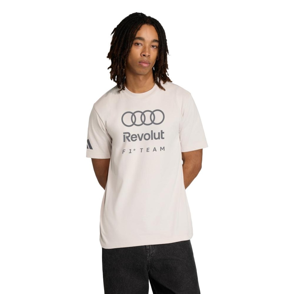 Camiseta Adidas Audi Revolut F1 Team DNA Masculina - Foto 1