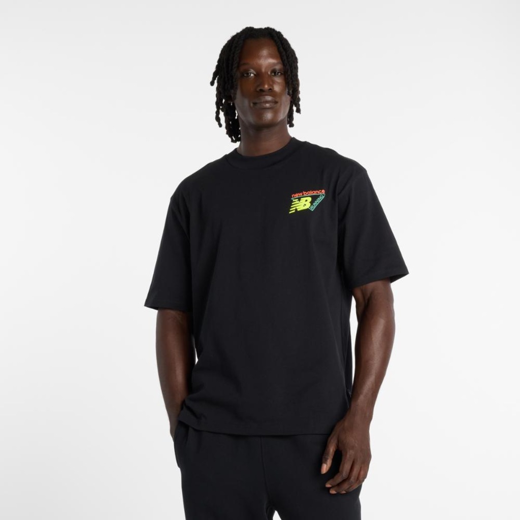 Camiseta New Balance Neon Heat Map Masculina