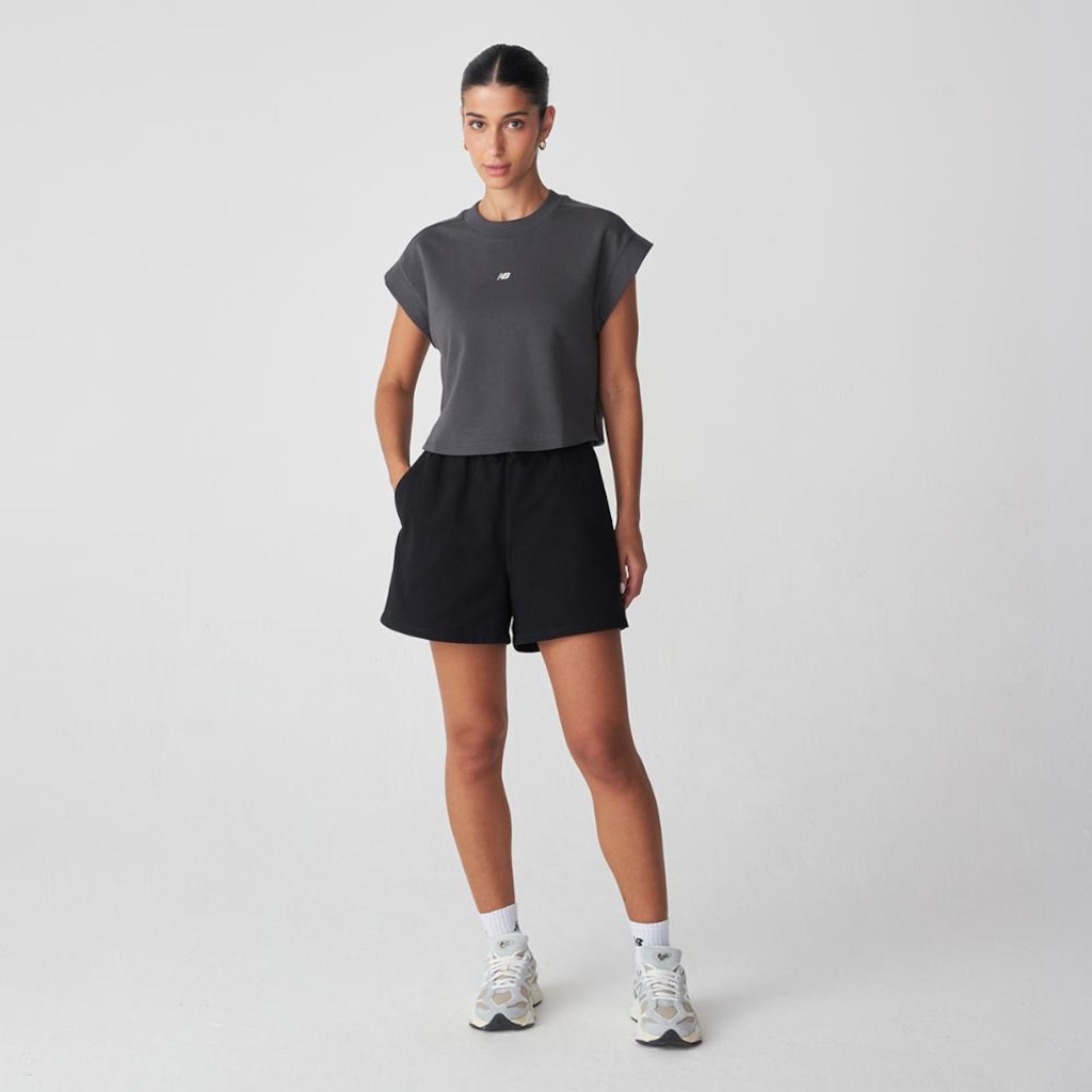 Imagem 3 do produto Camiseta New Balance French Terry Feminina