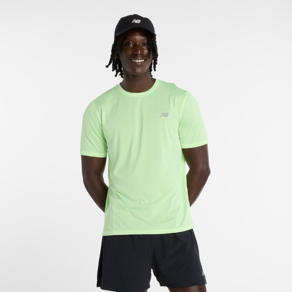 Camiseta New Balance Atlhetics Run Masculina