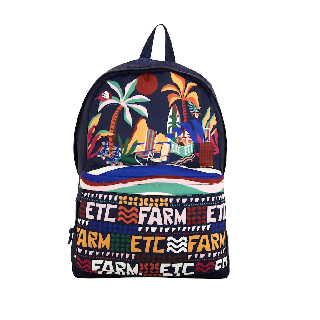 Mochila Farm Xodó ETC Estampa Original - 19 Litros
