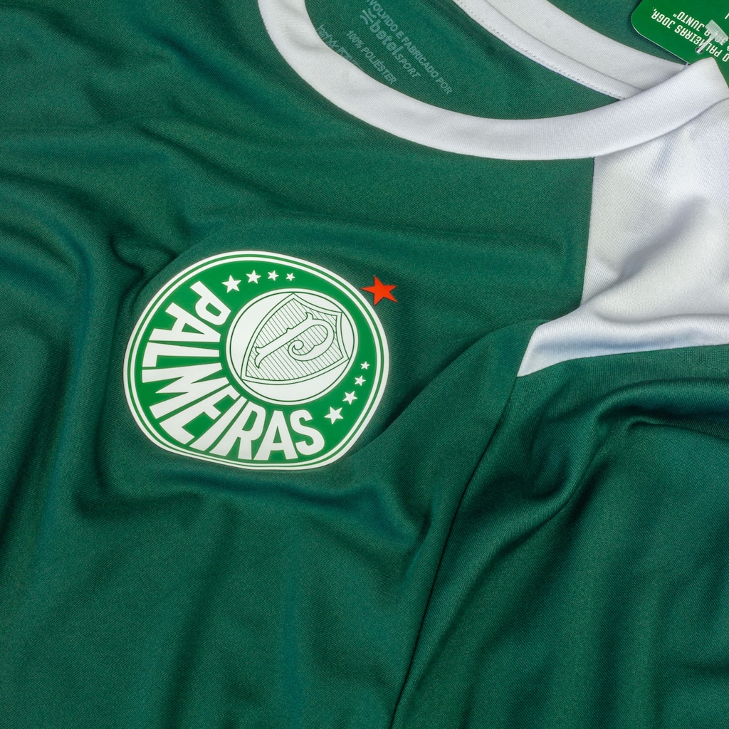 Imagem 4 do produto Camiseta do Palmeiras Alviverde Betel Licenciada Oficial - Masculina