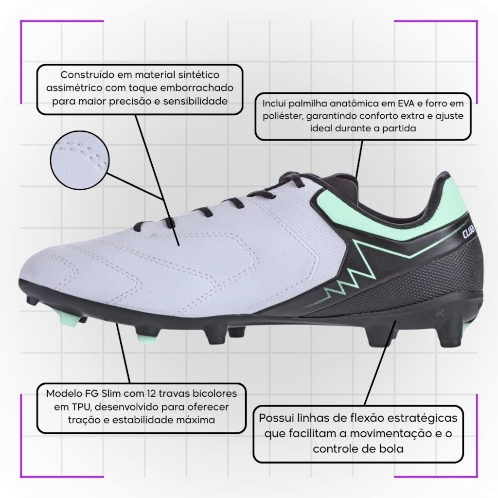 Imagem 3 do produto Kit Chuteira de Campo Adulta Adamant Masterclass Club E Meião - Umbro