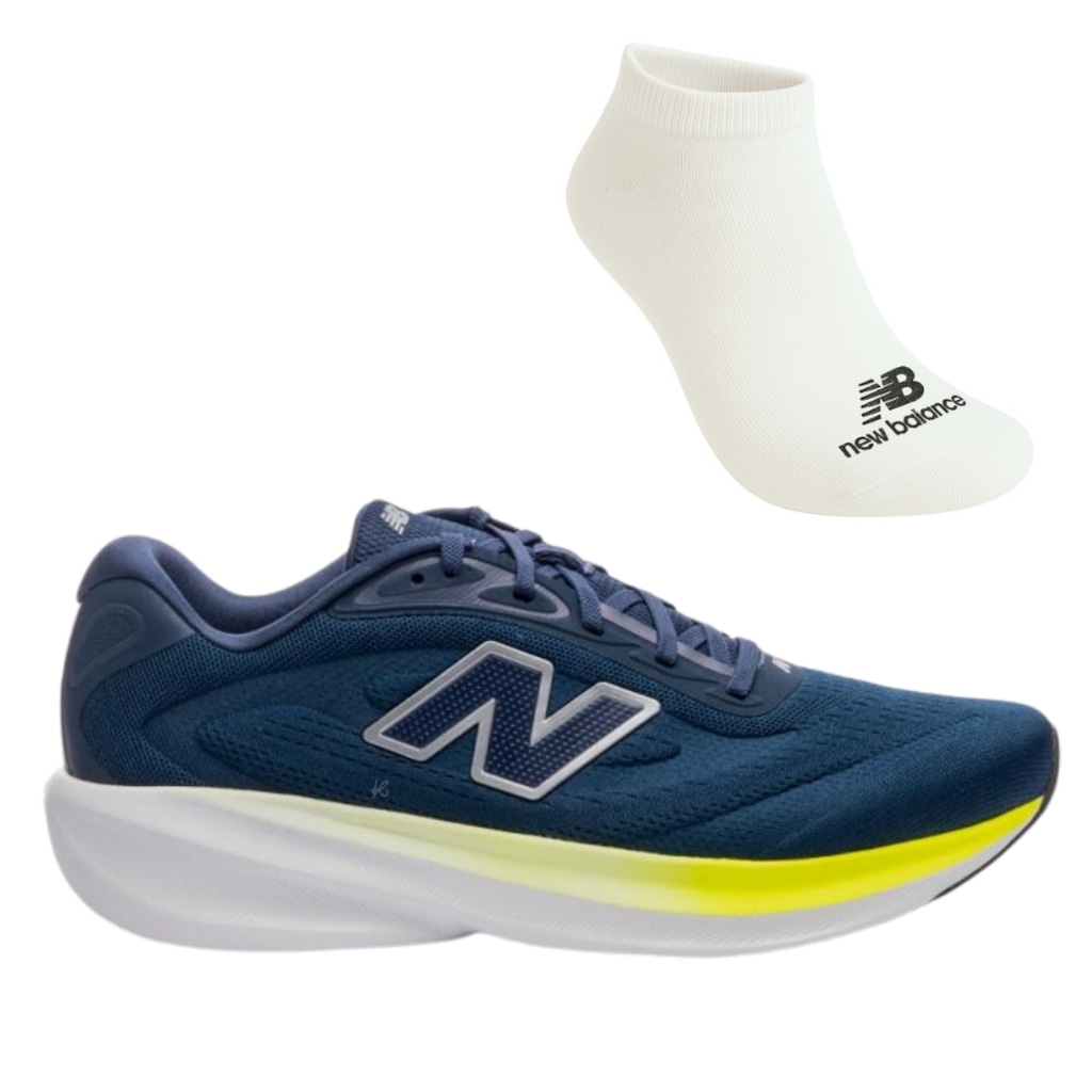 Kit Tênis New Balance 680 V9 e Meia - Masculino