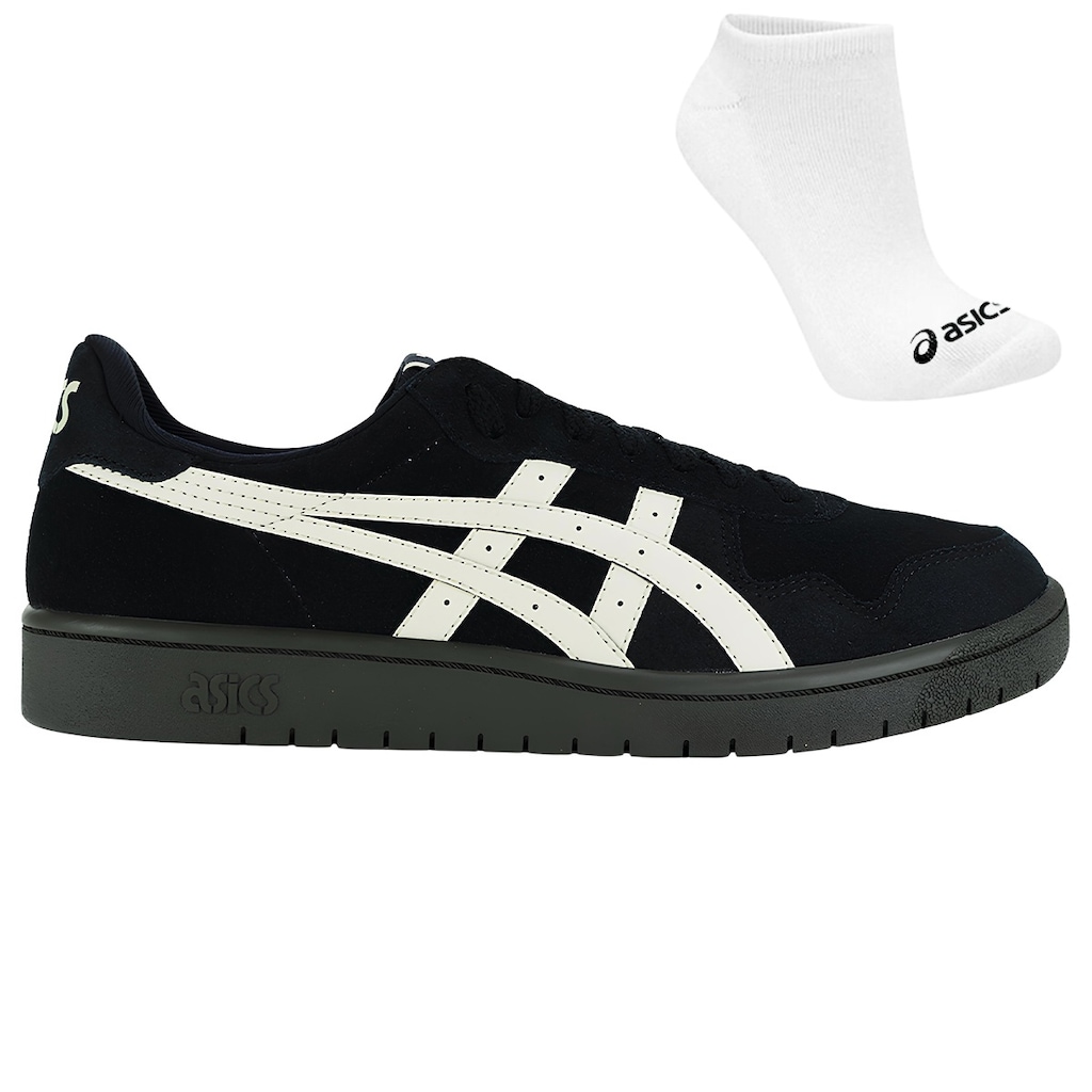 Kit Tênis Asics Japan S Camurça e Meia - Masculino - Foto 1
