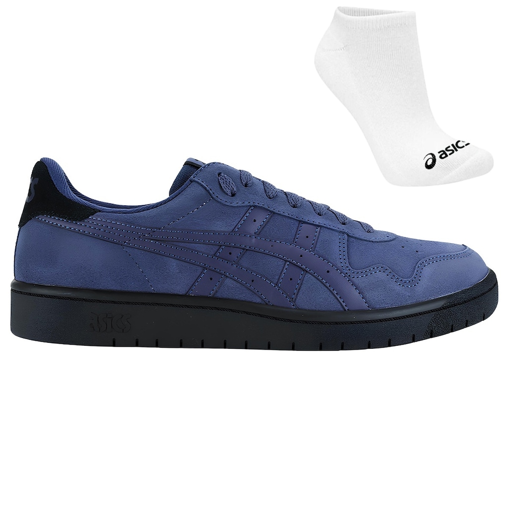Kit Tênis Asics Japan S Camurça e Meia - Masculino