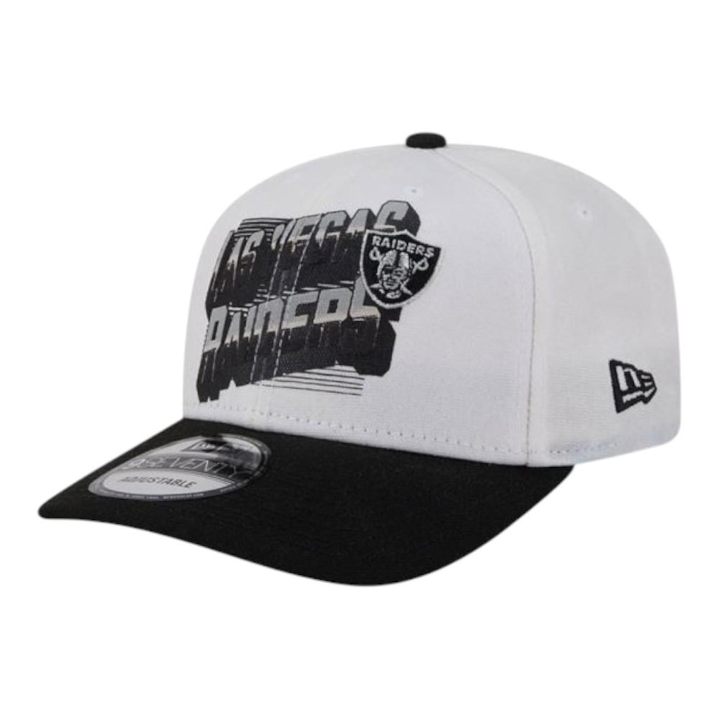 Boné Adulto New Era 970 Las Vegas Raiders Aba Curva