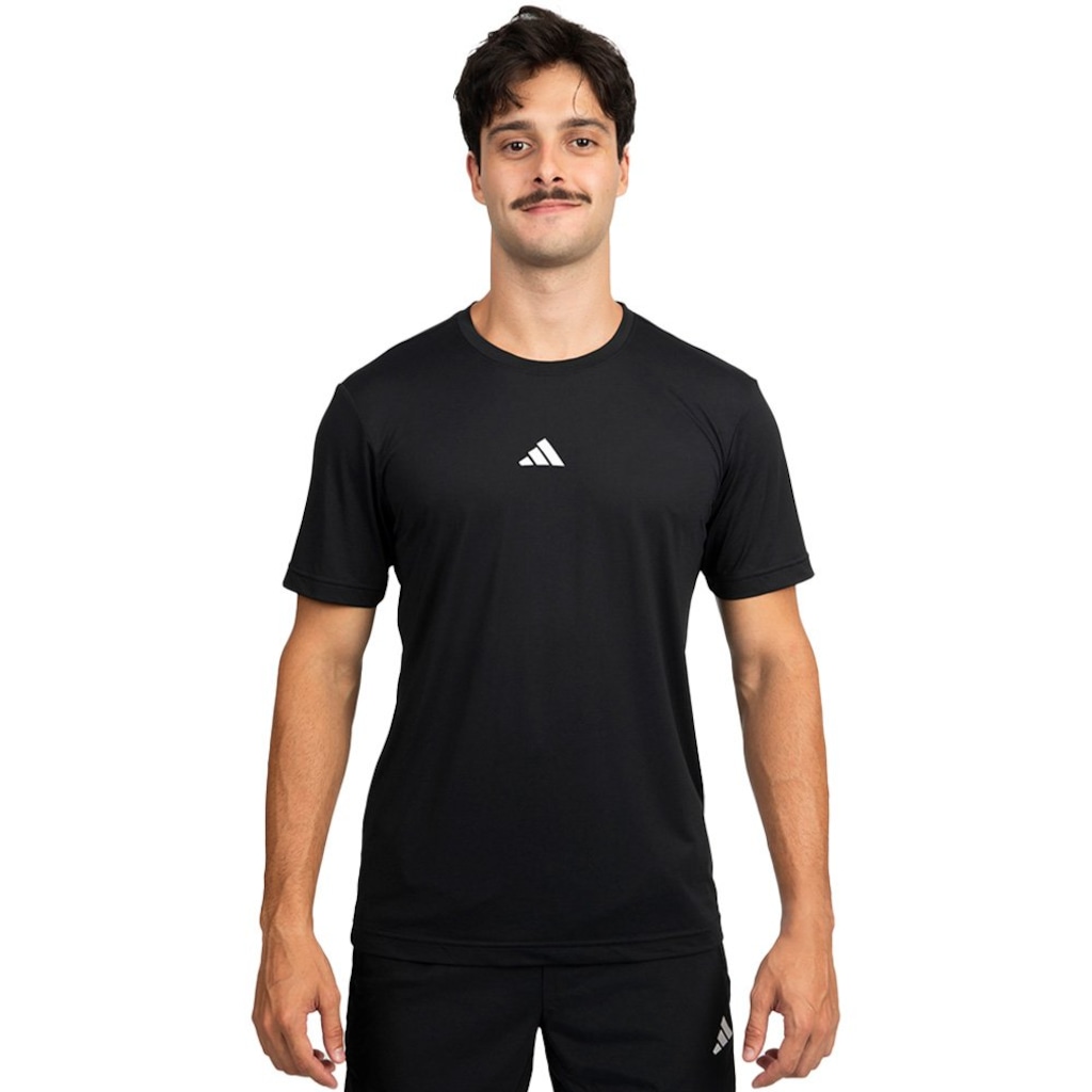 Camiseta Essentials três Listras adidas - Masculina