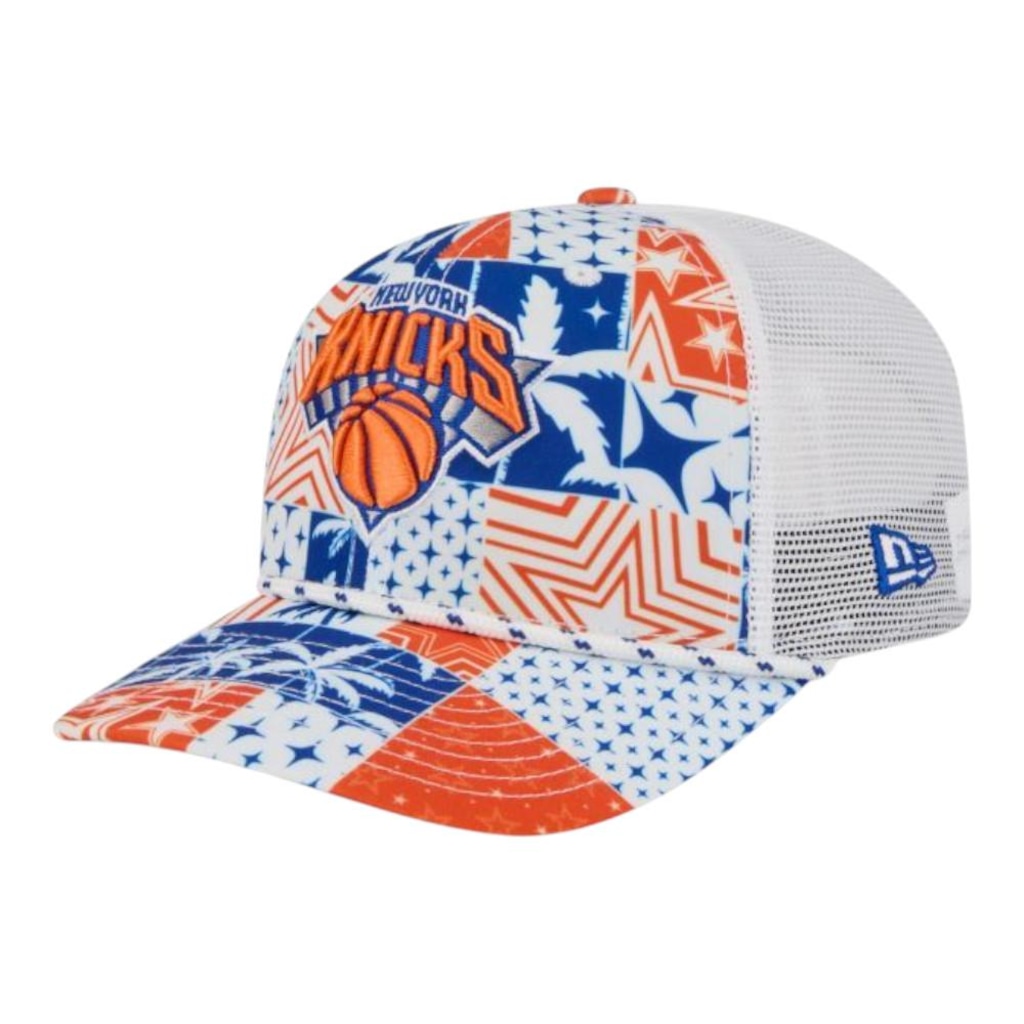 Boné Adulto New Era 970ss New York Knicks All-Star Aba Curva