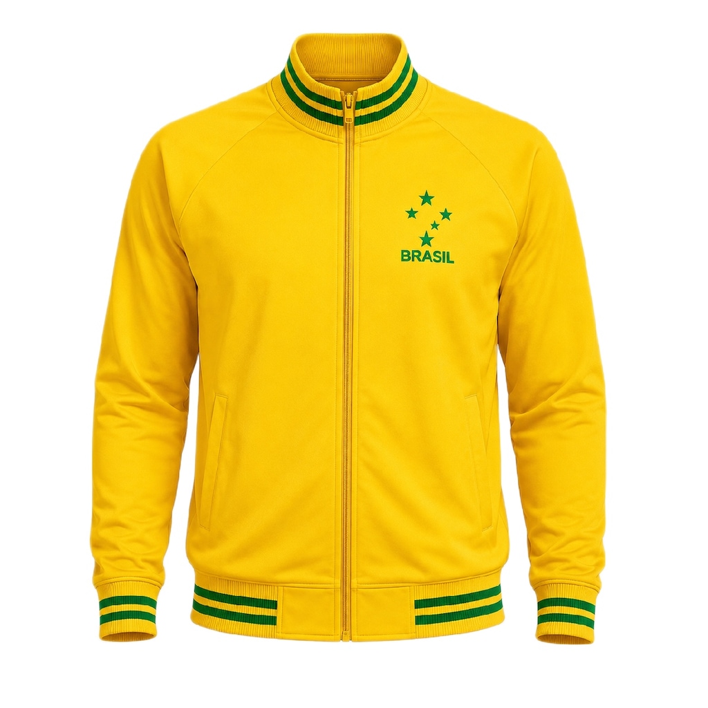 Jaqueta Brasil Olden Estrelas  - Masculina