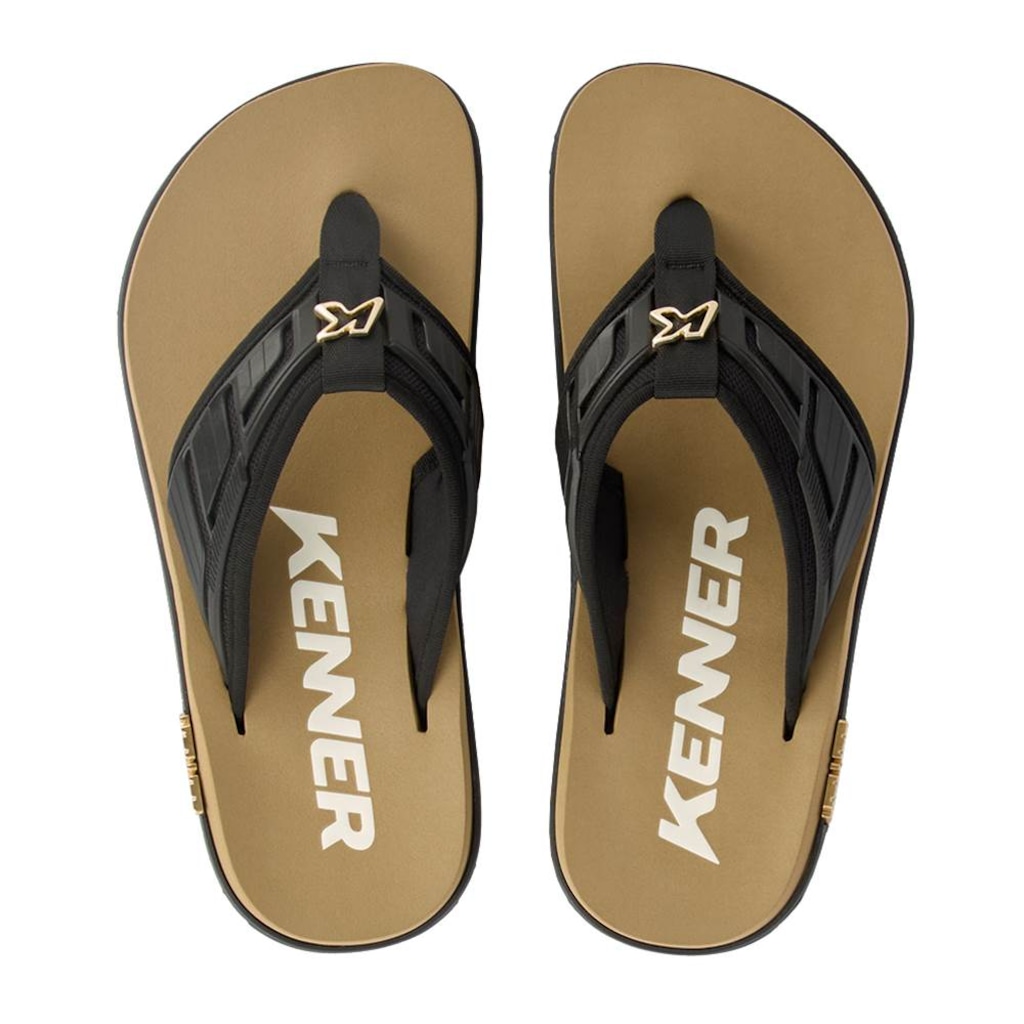 Chinelo Kenner Kivah Full Force Gold - Adulto