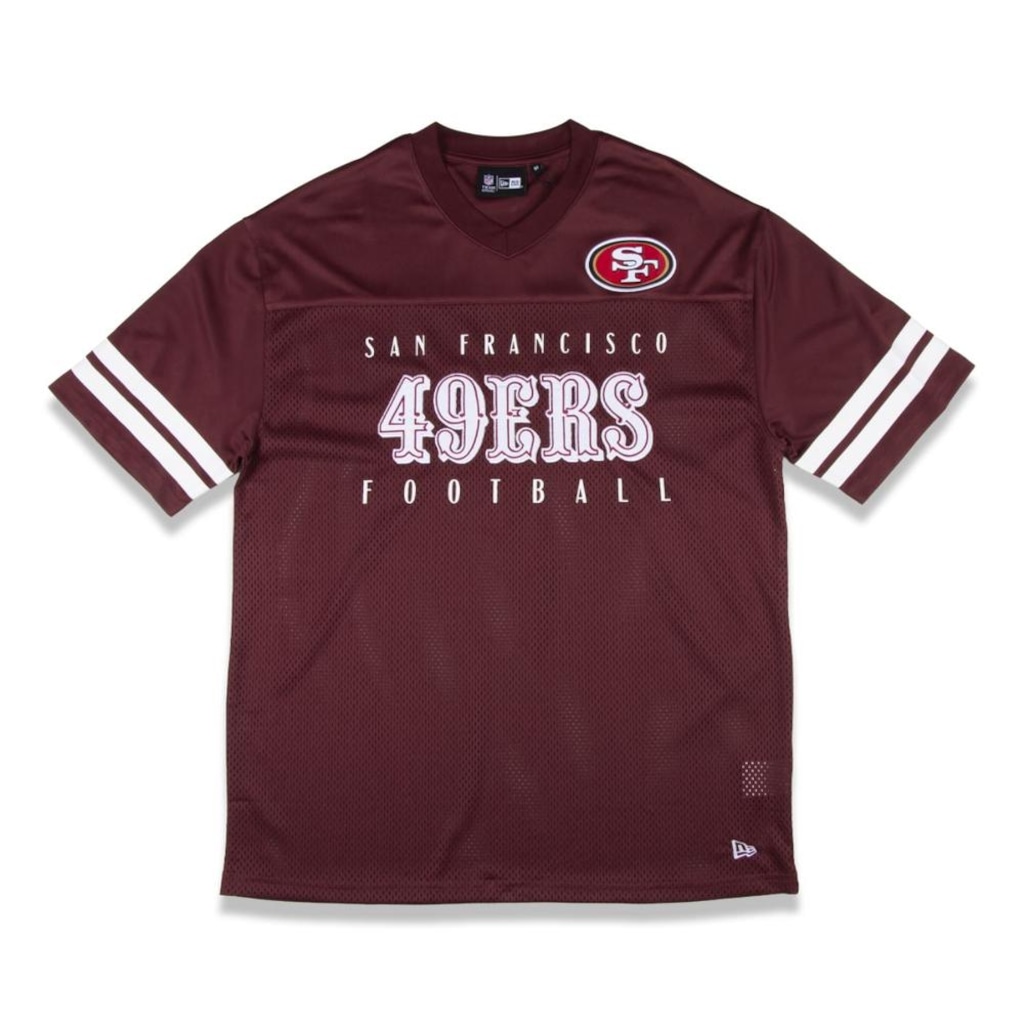 Camiseta New Era Jersey San Francisco 49ers NFL Masculina
