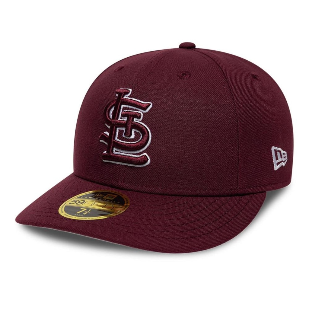 Bone New Era 59FIFTY Low Profile MLB Saint Louis Cardinals New Era Masculino