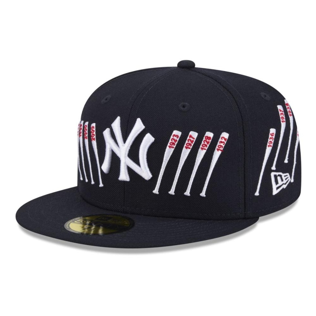 Bone New Era 59FIFTY New York Yankees Spike Lee Bats New Era Masculino
