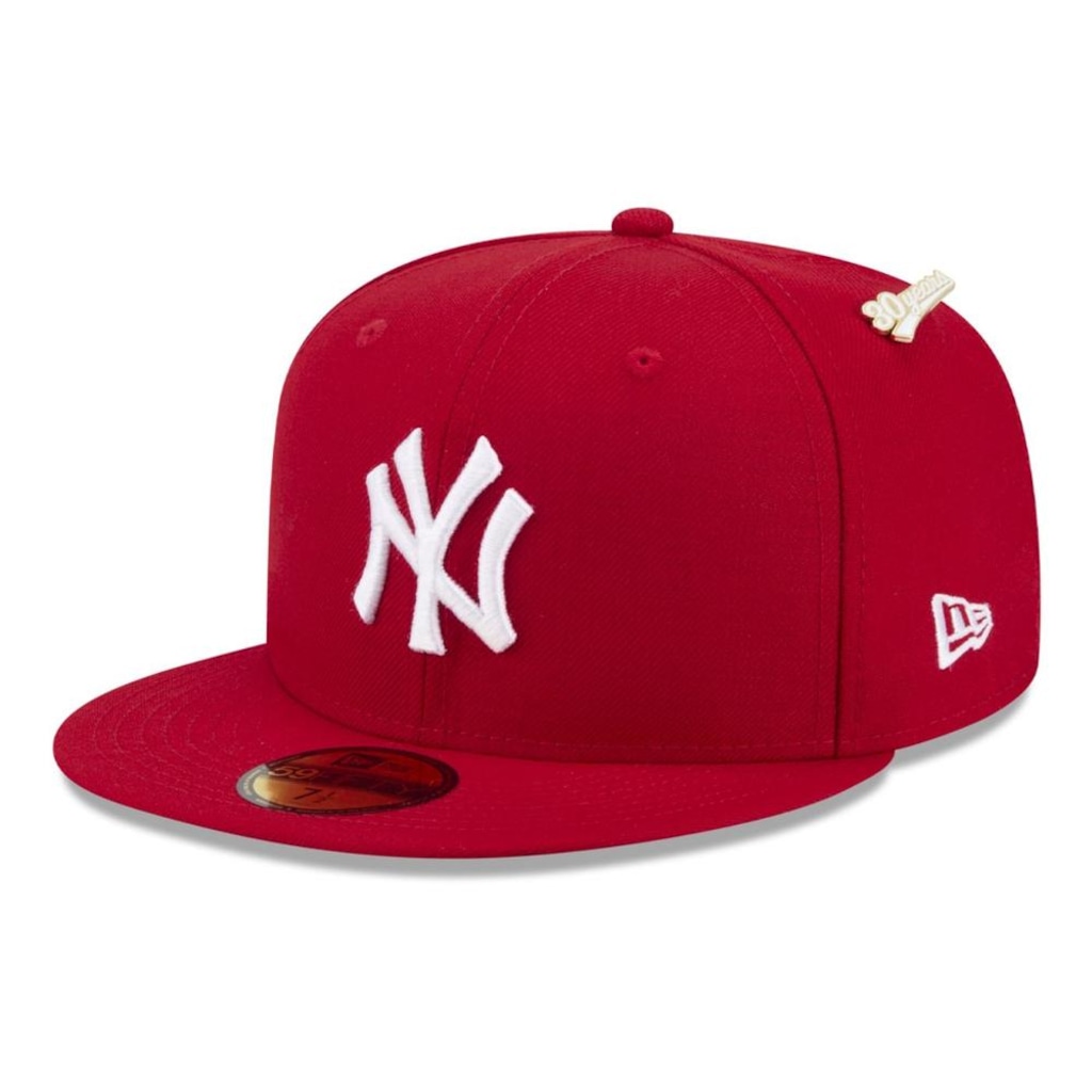 Bone New Era 59FIFTY New York Yankees Spike Lee Anniversary New Era Masculino