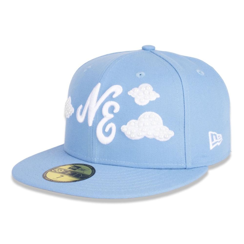 Bone New Era 59FIFTY New Era Branded New Era Masculino