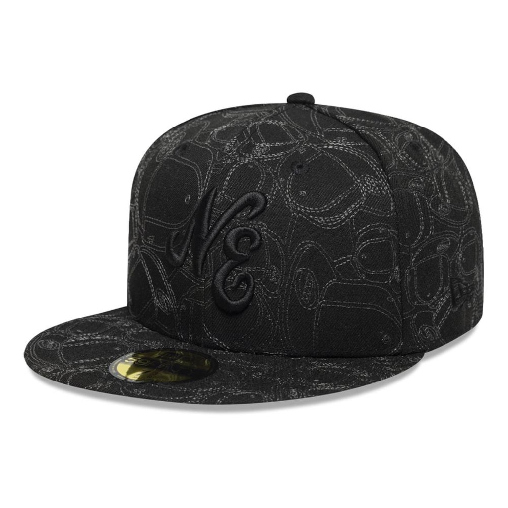 Bone New Era 59FIFTY New Era Branded New Era Masculino