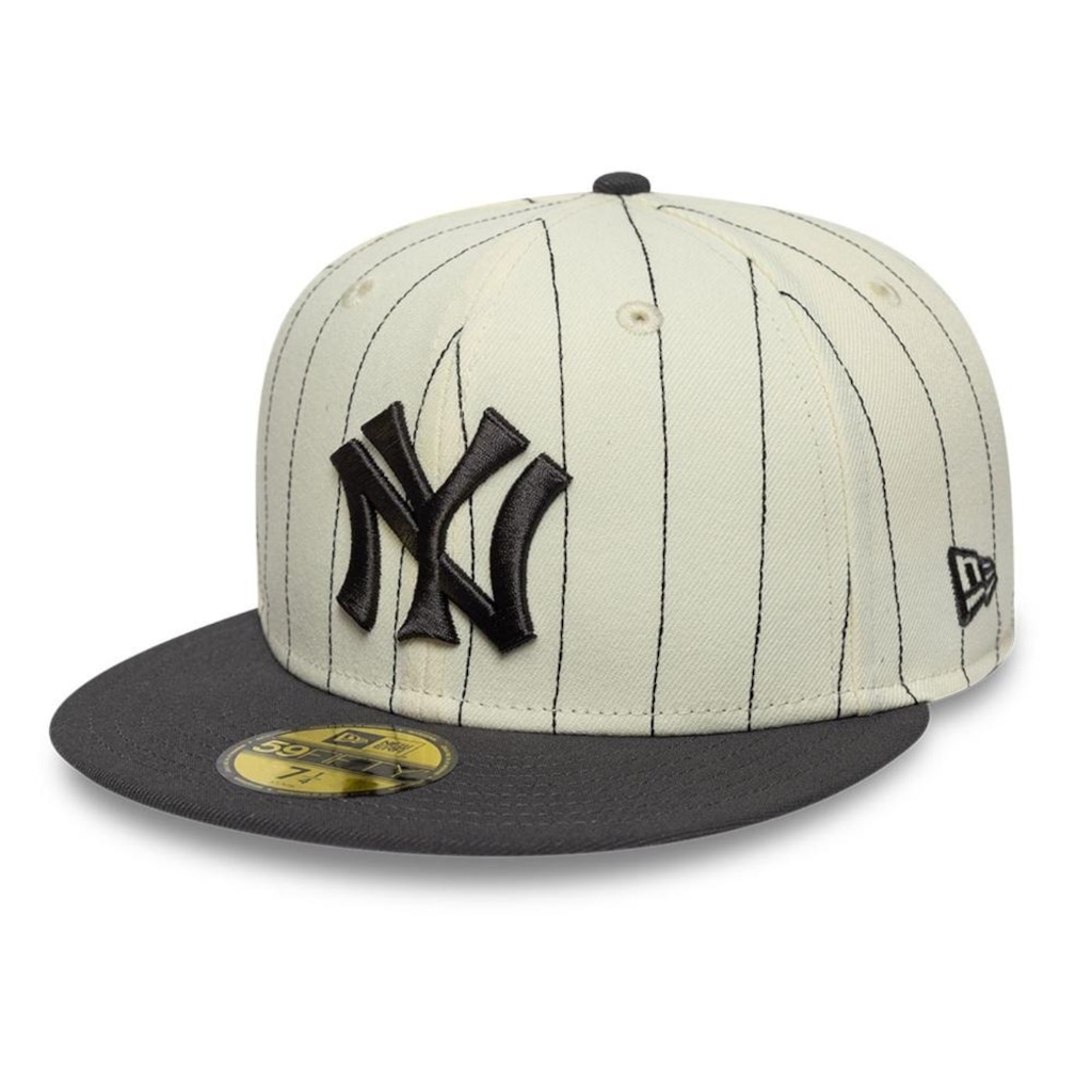 Bone New Era 59FIFTY New York Yankees MLB New Era Masculino