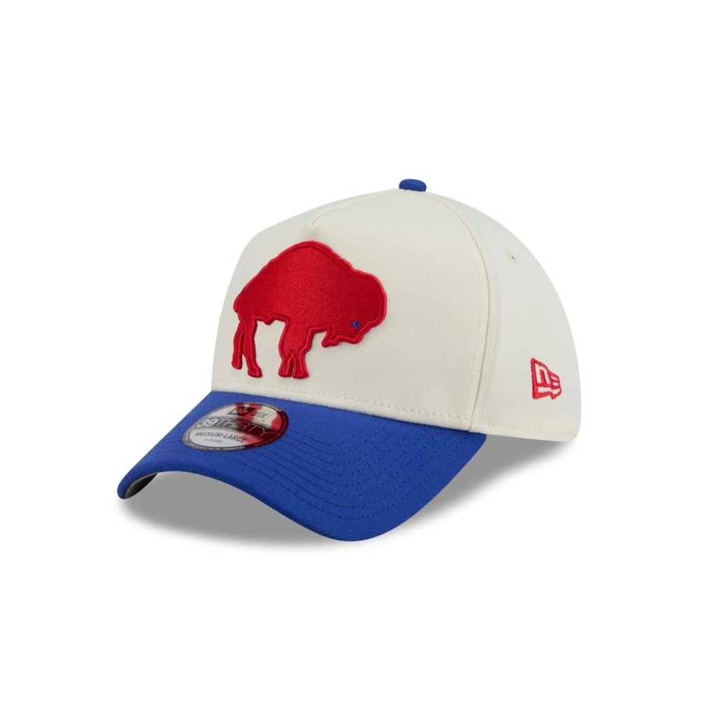Bone New Era 39THIRTY A-Frame Buffalo Bills Masculino