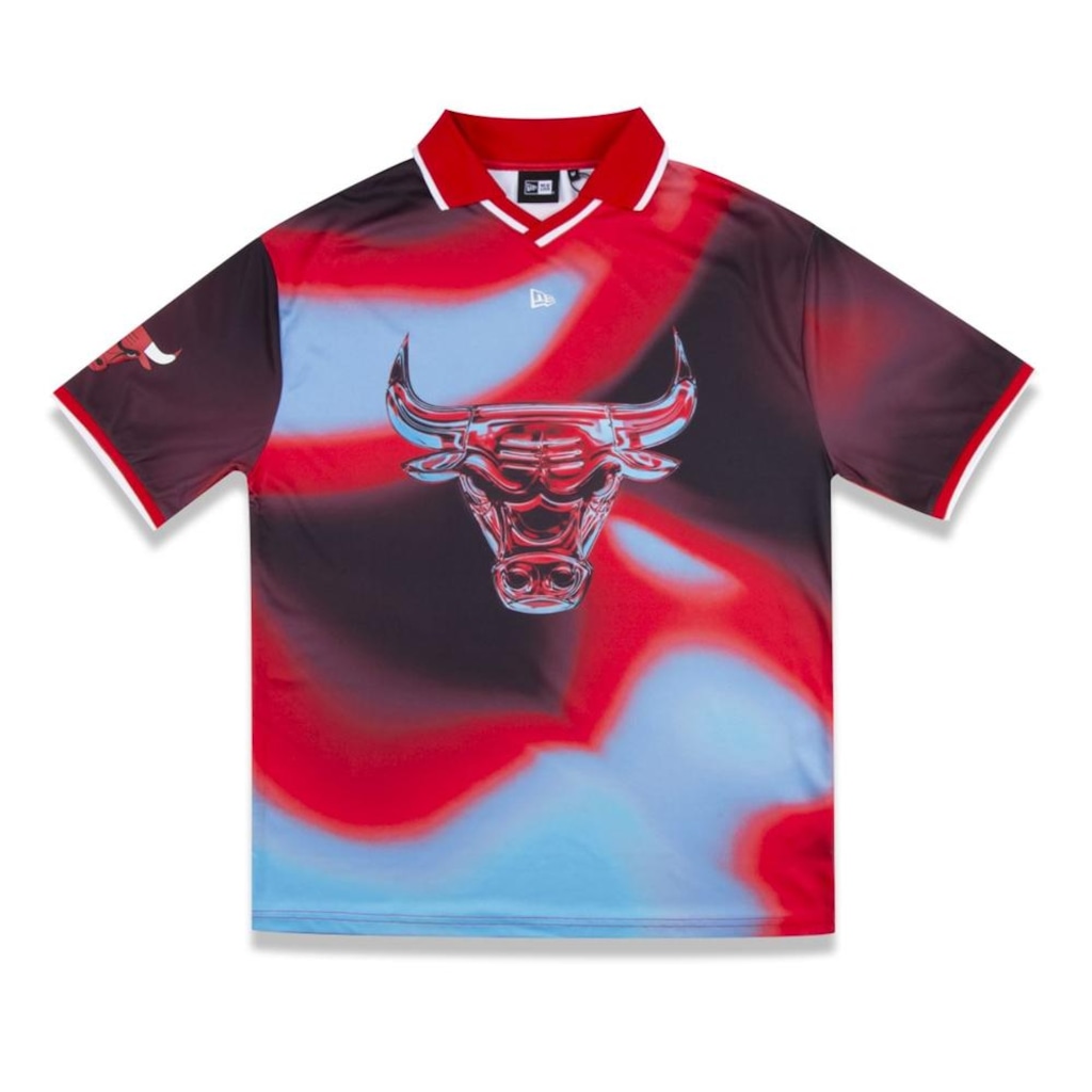 Camiseta New Era Regular Chicago Bulls Masculina
