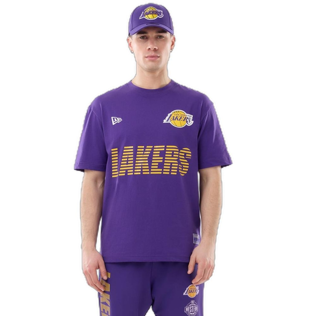 Imagem 2 do produto Camiseta New Era Regular Los Angeles Lakers Masculina