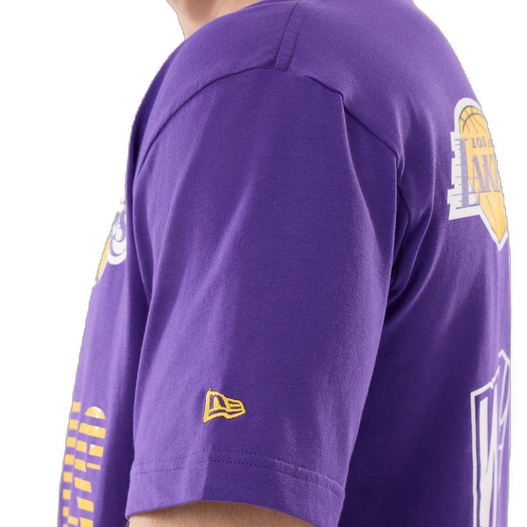 Imagem 3 do produto Camiseta New Era Regular Los Angeles Lakers Masculina