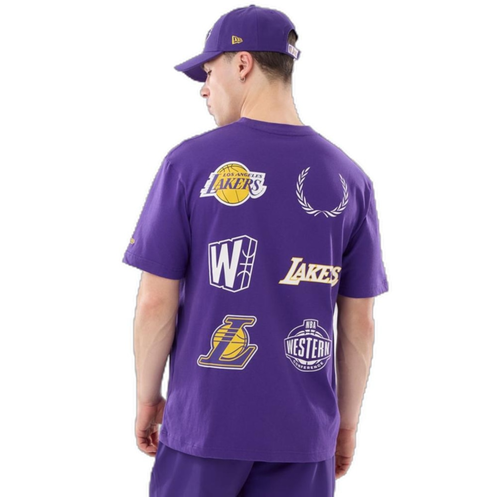 Imagem 4 do produto Camiseta New Era Regular Los Angeles Lakers Masculina